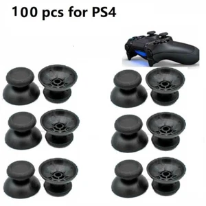 100 Playstation 4 PS4 Thumbstick Cover Controller Joystick Analog Grip Stick Cap - Picture 1 of 6