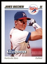 1992 SkyBox Team Sets AA James Buccheri Huntsville Stars #305