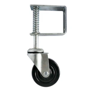 Spring Loaded Caster Wheels Gate Door Wheel Caster Spring Loaded Gate Caster - Picture 1 of 12