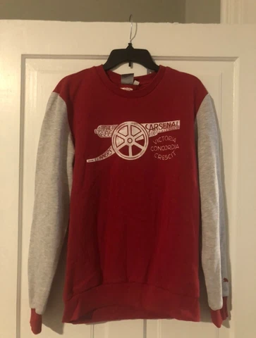 Arsenal Football Club Sweatshirt, Women's Size Medium Cover