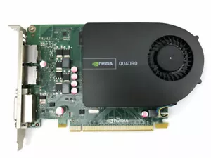 second generati nVIDIA Quadro Q2000 1GB PCI-E 16x DDR5 Video Card professional - Picture 1 of 4