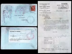 1946 Dead Letter Office Windsor Solicitor Tries to Recover Rates from Bootmaker - Picture 1 of 1