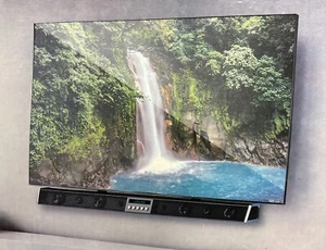 MONSTER TILT MOTION TV WANDHALTERUNG MIT VERSTELLBARER SOUNDBAR-HALTERUNG, NEU - Bild 1 von 4