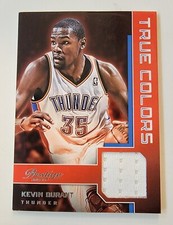 2012-13 Prestige Kevin Durant True Colors Game Used Jersey #26 Thunder Relic