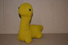 Brand New Handmade Crochet soft toy dinosaur cotton whool yarn poliester