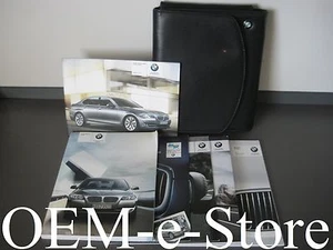 2011 BMW 523i 528i 535i 550i 520d Owners Manual Navigation Book SET 5-Series - Picture 1 of 4