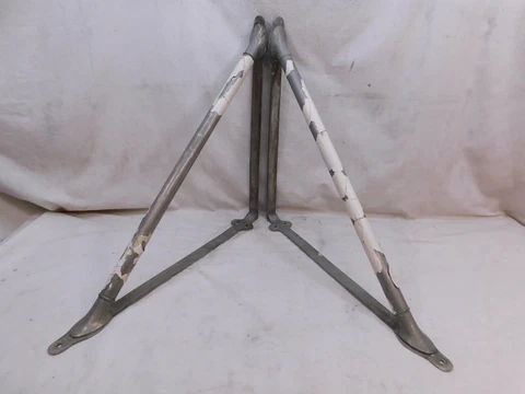 1800's Antique Metal CORBELS / SHELF BRACKETS Brass VICTORIAN Style ORNATE Cover