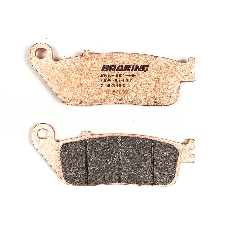 BRAKING 2017 Street Twin 900 Triumph BRAKE PAD SET SINTERED SPORT 716CM55 - Image 1 of 1