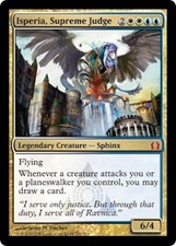 Isperia, Supreme Judge MTG Return to Ravnica Mythic Rare EDH Legend Azorius