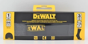 Dewalt Everyday Baumwollmischung Arbeit Crew Socken und Strickmütze Set DXSC152 - Bild 1 von 2