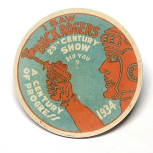 Buck Rogers 1934 Advertising Pocket Mirror Retro Style - Picture 1 of 2