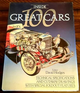 BUCH ""INSIDE 100 GROSSARTIGE CARS"" von DAVID HODGES 1988 - NEUWERTIG! - Bild 1 von 12