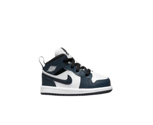 Nike Air Jordan 1 Mid Armory Navy (TD) Size 3c 640735-411 NIB - Picture 1 of 1