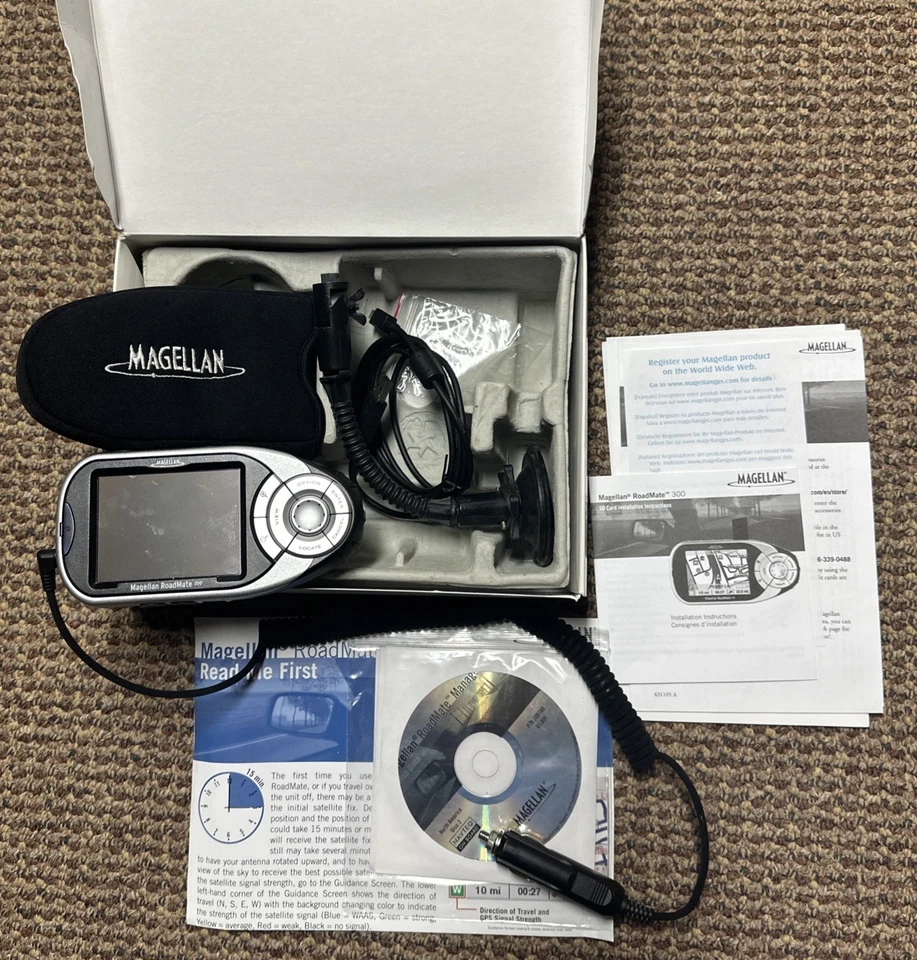 Magellan RoadMate 300 Black 4.3-Inch Portable GPS Navigation System - Image 1 of 4