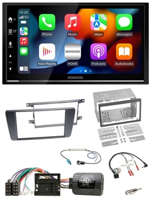 Kenwood DAB USB Bluetooth 2DIN Lenkrad Autoradio für Skoda Octavia Scout 2004-20 - Bild 1 von 4