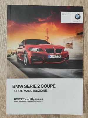 BMW serie 2 Coupe F22 libretto / manuale uso manutenzione con custodia - Immagine 1 di 4