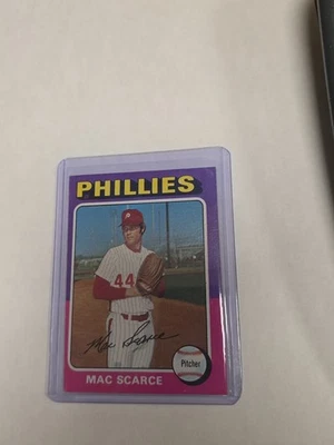 1975 Topps - Mac Scarce #527 - Image 1 of 2