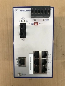 HIRSCHMANN RS20-0800M4T1SDHUHH IEC 61131-2 Rail Switch - Picture 1 of 7
