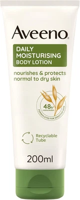 Aveeno Daily Moisturising Body Lotion (1X 200Ml), Hydrating Lotion Enriched with - Изображение 1 из 4