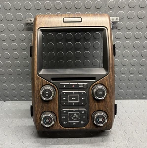 2013 Ford F150 Radio Control Panel 8" Dash Bezel Woodgrain DL3T-18A802-GDSMN1 - Bild 1 von 10