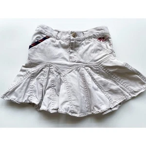Girl's Rare Ralph Lauren Y2K Khaki Skirt Size 5 - Picture 1 of 7