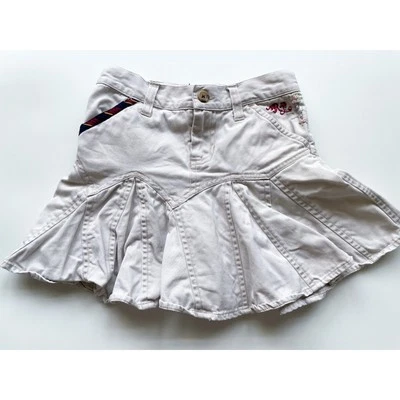 Girl's Rare Ralph Lauren Y2K Khaki Skirt Size 5 - Image 1 of 4