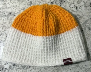 Gorro reversible Spacecraft blanco naranja snowboard al aire libre nieve usado en excelente estado talla - Imagen 1 de 6