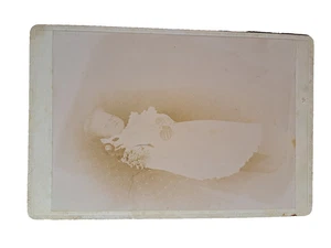Photograph Cabinet Card Momento Mori Baby Smith Killed By a Wagon - Picture 1 of 5