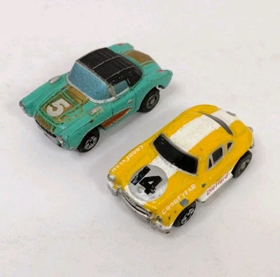 1990 Micro Machines Snap Backs Lot Of 2 Cars From Sets #1 & 3 Works - Image 1 of 4