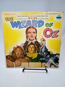 The Wizard of Oz Soundtrack LP 1962 MGM E3464 ST Original Cast Judy Garland VG - Picture 1 of 4