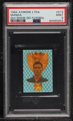 Manga Aymore Qui Show do Futebol 1963 #213 PSA 9 como nuevo Foto 1 de 2