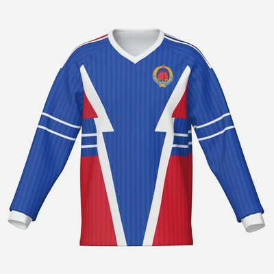 Yugoslavia -  football shirt Retro jersey, 1990 home replica soccer long sleeve - Image 1 of 4
