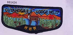 Boy Scout OA Flap  Cuyahoga Lodge 17