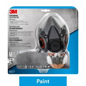 3M Half Facepiece Reusable Respirator 6200/07025(AAD) Medium - Picture 1 of 4