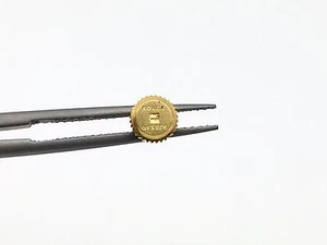 Original Rolex Vintage Oyster Gelbgold Krone - Bild 1 von 1