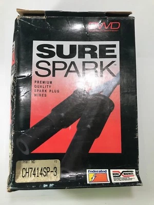 Conjunto de fios vela de ignição BWD CH7414SP-3 SMP 7440 87-93 Chevrolet Geo Isuzu Pontiac l4 - Imagem 1 de 2