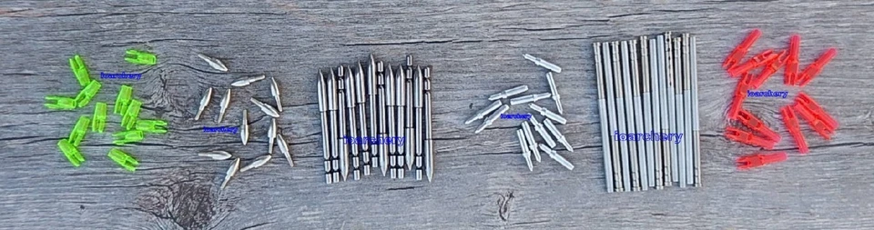 PIN NOCKS 1-DOZEN PK EASTON LARGE COMPOUND  RECOMMENDED 4- GPI  - Image 1 of 1