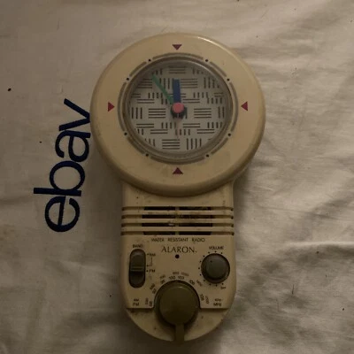 Vintage Alaron Clock Radio RY-135AW AM/FM Water Resistant - Image 1 of 2
