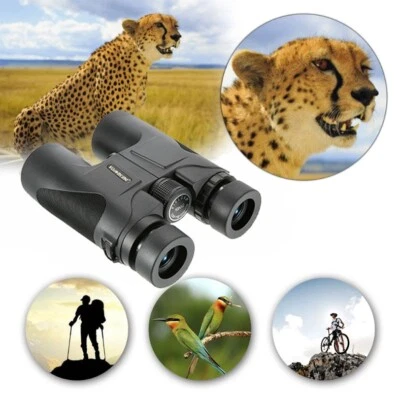  Visionking 10x42 Hunting Travel Birding Binoculars black Roof new  - Image 1 of 4