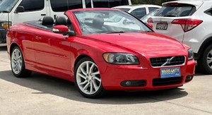 VOLVO C70 T5 - 6SPEED MANUAL - PASSION RED CONVERTIBLE SUPER RARE Not Megane Bmw - Picture 1 of 24