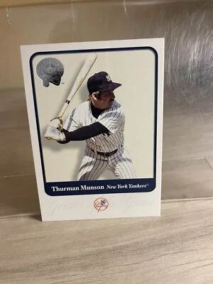 2001 Greats of the Game #38 Thurman Munson - Image 1 of 2