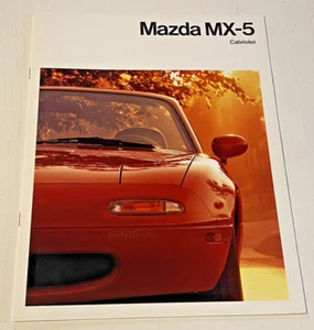 Brochure de Vente MAZDA MX-5 Cabriolet* - Juillet 1990 - Bel Etat - Imagen 1 de 8