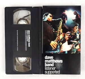 Dave Matthews Band - Listener Supported VHS Video Cassette VCR Tape DMB - Picture 1 of 3