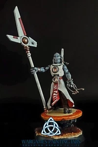 painted Ethereals T'au Empire pro-painted WH40K Rare Collectible Figure Wargames - Picture 1 of 8