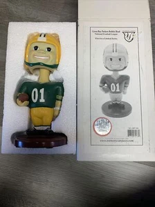 Green Bay Packers Team Bobblehead 2001 Memory Company NFL Limited Series NEW - Picture 1 of 3