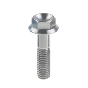 1X TITANIUM BOLT M10X1.25 FLANGE HEX M10 X 45MM M10X45MM LONG GRADE 5 12MM HEX - Picture 1 of 1
