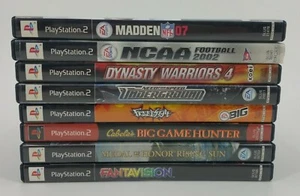 Playstation 2 PS2 Lot of 8 Video Game Bundle Dynasty Warriors Need for Speed - Picture 1 of 12