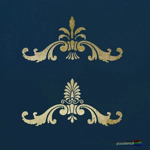 Victorian Ornament Stencil for Walls Furniture & Art ST13 - Picture 1 of 6
