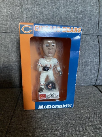 2001 PRO BOWL BRIAN URLACHER CHICAGO BEARS BOBBLEHEAD NFL  Never Display Cover
