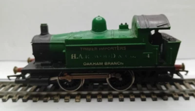 Hornby OO Timber Importers H.A.R. Wood & Co Lok grüne Lackierung Modelleisenbahn - Bild 1 von 4
